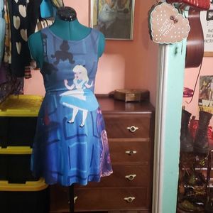 Disney Alice in wonderland dress soft
